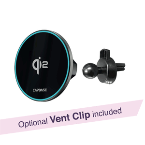 CIR Power Fast Wireless Charging Magnetic Car Mount Gooseneck Arm 300mm